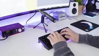 Duck Viper v2 - typing sounds (62g vintage black) ASMR