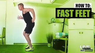 Как выполнять упражнение FAST FEET | Видео с демонстрацией упражнений и руководство