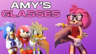Sonic Plush: Amy's Glasses (Donnie Plush Productions)