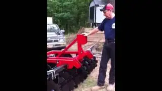 HOME MADE DISK HARROW