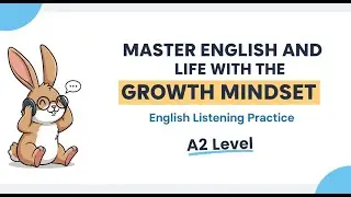 Master English and Life with the Growth Mindset  English Listening Practice  A2 Level