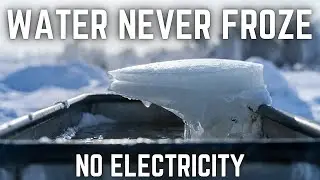 HOW FARMERS STORED WATER SO IT LASTED ALL WINTER WITHOUT FREEZING