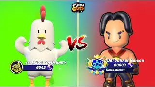[EX] VS [SSR] Block Dash Punch Only WARCLAN | Stumble Guys #600k