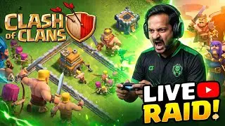 CLASH OF CLANS 🔥Live RAID I BINGO GAMING 🔥I NEW GEMS 🔓 UNLOCKED 