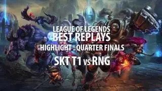 SKT vs RNG | Game 4 Highlight | Quarterfinal WORLDS Season 6