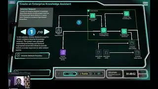 AWS Cloud Quest - AI practitioner : Solution -5 - Enterprise Knowledge-base assistant