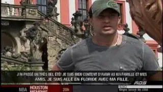 Montreal CanadiensRoman Hamrlik interview during Summer 2008
