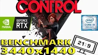 Control - Benchmark - RTX 2080 ti - i9 9900k - Ultrawide - 3440x1440