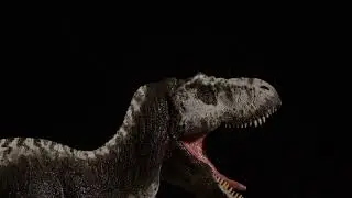 First quick test of a T Rex Stop Motion Puppet