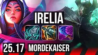 IRELIA vs MORDEKAISER (TOP) | 42k DMG, Dominating | EUW Diamond | 25.17