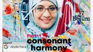 Belajar Turki - Учим Турецкий с Zeyda Hoca || 1st Part-Consonant Harmony #zeydat&uuml;rk&ccedil;e #learnturkish