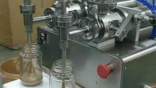 Peanut butter filling machine 2head
