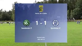 210815 Sandareds IF - Sjuntorps IF, H&ouml;jdpunkter