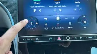 Как использовать управление кондиционером и голосовые команды в Mercedes C300 2025 года | Краткое...