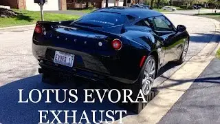 Lotus Evora Sport vs. Plack Exhaust