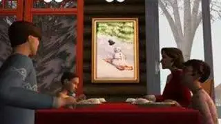 A sims 2 christmas movie