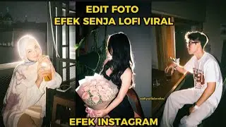 How to Edit Lofi Sunset Photos on Instagram || Viral Instagram Lofi Sunset Effect #lofisunseteffe...