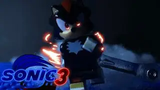 Shadow escapes from prison! In LEGO Sonic The Hedgehog 3 (2024)