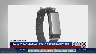 New AI wearable aims to fight coronavirus