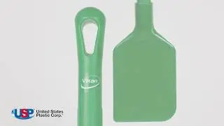Green LDPE Vikan&reg; Flexible Paddle Scraper-39.4