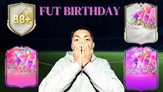 88+ MIXED ICON PLAYER PICK & PACKS FOR FUT BIRTHDAY!!! #eafc25