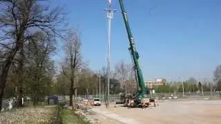 La posa delle quattro torri faro