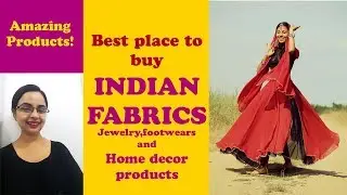 Best place to buy Indian fabrics like kalamkari,blockprinted & more|All Indian craft products|