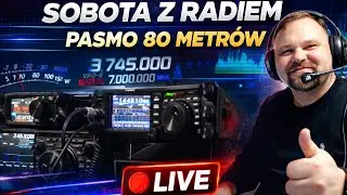 Sobota z radiem pasmo 80m LIVE #110 🔴 | 10 Stycznia 2026 Zapraszam