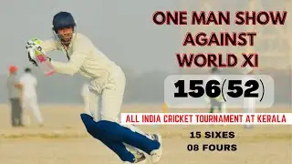 Historical innings against world XI &hellip;.The local Boy smashing Every bowlers&hellip;.🔥🔥🔥