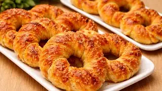 Сырные крендели &ndash; простой, мягкий и очень вкусный рецепт