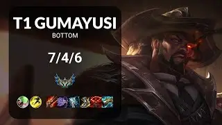 T1 Gumayusi Lucian vs Kai'Sa BOTTOM - KR  Patch 13.16