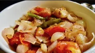  🌰 Piyaz aloo tomato 🍅 ki chutney 