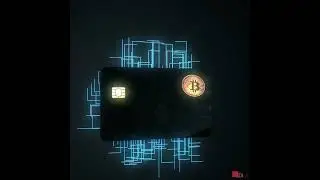 Bitcoin Card | CGI | 3D Project | Finance | 3D Render