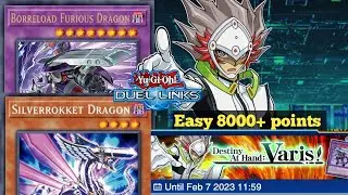 EASY 8000+ POINTS FOR FARMING VARIS EVENT - YU-GI-OH DUEL LINKS