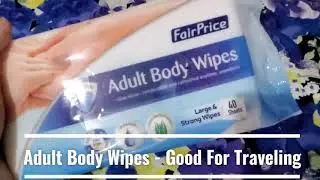 Adult Body Wipes | Large Size | Fair Price