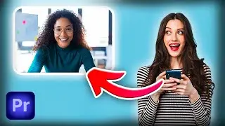 Как наложить видео на видео в Premiere Pro 2023
