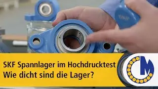 SKF Lager im Hochdrucktest – Lagereinheiten für die Lebensmittelindustrie