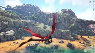 PS4 ARK 1.59 Desert update fly through