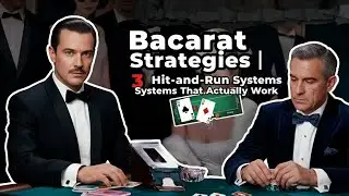 ⚡ Baccarat Strategies | 3 Hit-and-Run Systems That Actually Work