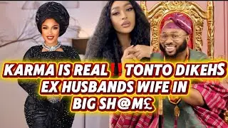 KARMA IS REAL‼️TONTO DIKEHS EX HUSBANDS WIFE IN BIG SH@M&pound; 