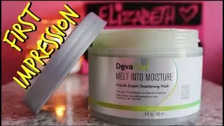 First Impression: Deva Curl Melt Into Moisture Matcha Butter Conditioning Mask