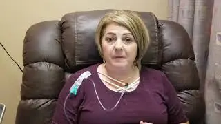 Breast Cancer Video Diary (Short #1) - Quick Video of patient doing her first round of chemotherapy