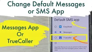 VIVO T2x 5G : How to Change Default Messages or SMS App