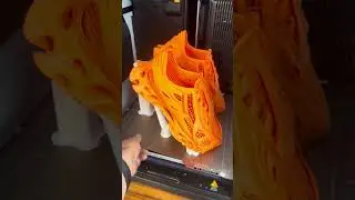 3d printing shoes using biqu morphlex filament #3dprinting #bambulab