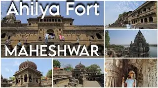 Maheshwar MP | Maheshwar Fort | Maheshwar Ghat | Maheshwari Hand Made Saree | Vampasur