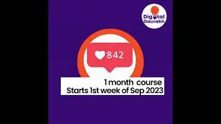 Digital Marketing Course only @7,000. / Digital Gaurabh