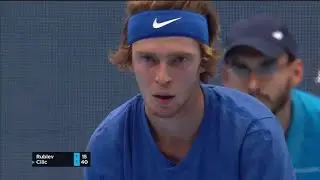 A. Bublik Vs. A. Rublev - Moscow R1 2019