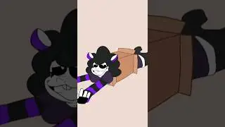 Smiling Critters X Nightmare Critters Baba Chops & Simon Smoke's Pony's In A  Box Meme 🔪🐲 #animation