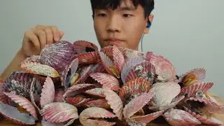 ASMR #  가리비 먹방 scallops MUKBANG # No Talking