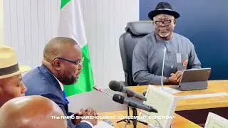 Signing of the Shareholders Agreement between UTM offshore, NNPC and Delta State Government